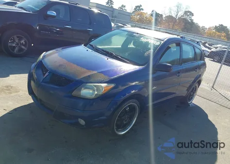 2004 Pontiac Vibe из США, поврежденный, VIN 5Y2SL62884Z460787